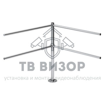 Ограждение полуростовое
 Стойка ограждения L-образная-1