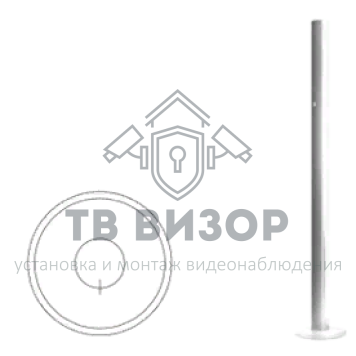 Ограждение полуростовое
 Стойка ограждения с отверстием под фиксатор базовая (арт.ВЗР 1702.02-05)-0