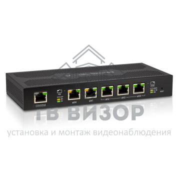Маршрутизатор
 Ubiquiti EdgeRouter POE-0