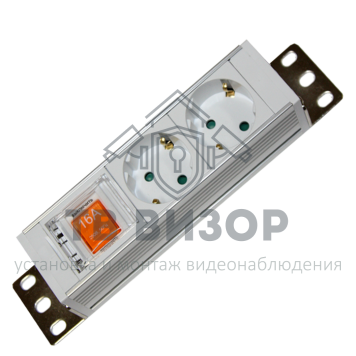 Колодка электрическая
 STR-T-2-16-AL-PE-SM-WH-0