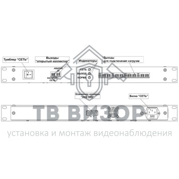 Источник питания
 SKAT -V8 Rack-2