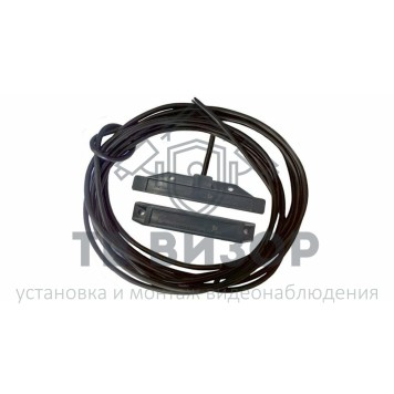 Извещатель охранный магнитоконтактный
 ДПМ-1Ех исп.00 НР геркон, 10м*×ПВС 2×0.75 (двойная изоляция)-0