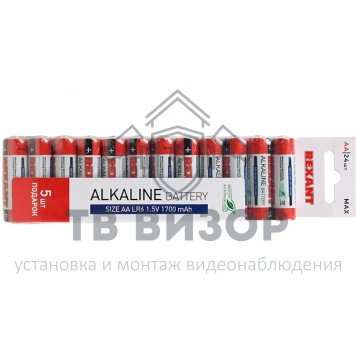 Элемент питания
 Алкалиновая батарейка AA/LR6 