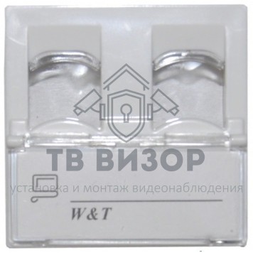 Розетка для модуля Keystone
 WT-2281B-0