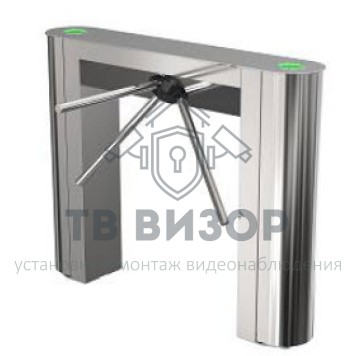 Тумбовый турникет-трипод
 ТТ10М1/КП1лв-Н (нерж. сталь) 0414-02-0