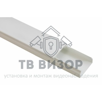 Короб
 Кабель-канал белый 2-й замок 20х10 (100м/уп) SV Profile-0