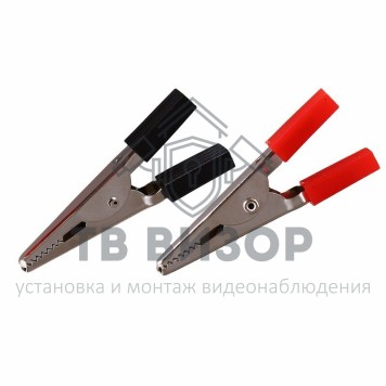 Зажим крокодил, длина 52 мм, ток 5A, (2шт.) REXANT  (06-0142-A2) кратно 10 шт 
 Зажим крокодил, длина 52 мм, ток 5A, (2шт.) REXANT  (06-0142-A2) кратно 10 шт-0