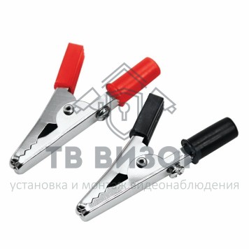 Зажим крокодил, длина 55 мм, ток 5A, (2шт.) REXANT  (06-0143-A2) кратно 10 шт 
 Зажим крокодил, длина 55 мм, ток 5A, (2шт.) REXANT  (06-0143-A2) кратно 10 шт-0