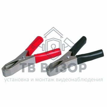 Зажим крокодил, длина 75 мм, ток 15A, (2шт.) REXANT  (06-0146-C2) кратно 10 шт 
 Зажим крокодил, длина 75 мм, ток 15A, (2шт.) REXANT  (06-0146-C2) кратно 10 шт-0