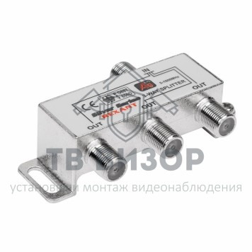 Делитель
 Делитель антенный F-типа на 3 TV + F-разъемы, 5-1000 МГц REXANT (06-0046-C) кратно 10 шт-0