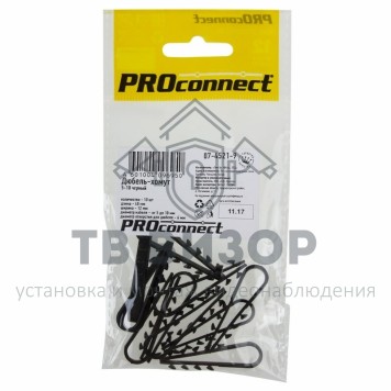 Дюбель-хомут
 Дюбель-хомут 5-10 черный (10 шт.) PROCONNECT (07-4521-9)-0
