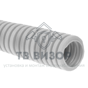 Труба гофрированная
 Труба гофрированная ПВХ Строительная с/з д25 (50м/2600м уп/пал)-0