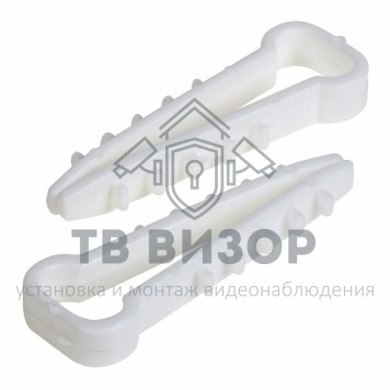 Дюбель-хомут
 Дюбель-хомут 5-10 белый, прямоугольный (10 шт.) PROCONNECT (07-4611-9)-0