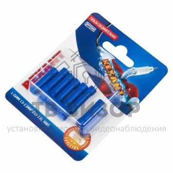 Гильза
 СОЕДИНИТЕЛЬНАЯ ГИЛЬЗА изолированная L-26мм 1.5-2.5мм² (ГСИ 2.5 / ГСИ 1,5-2,5 / BV2) синяя REXANT (в упак. 10шт.) (06-0431-A)-3