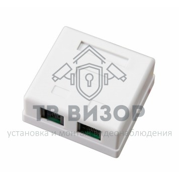 Розетка телефонная
 Розетка телефонная + сетевая LAN, на стену, (гнездо 8Р8С (Rj-45) + гнездо 6Р-4С (RJ-11)) REXANT (06-0106-C)-0