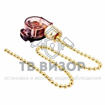 Выключатель
 Выключатель для настенного светильника, Gold, (1шт.) REXANT (06-0241-A) кратно 10 шт-0