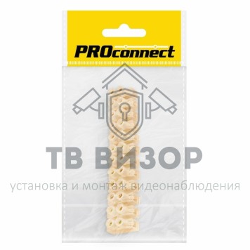 Колодка клеммная
 Колодка клеммная КВ-10 10А 10мм² PROconnect Индивидуальная упаковка 1 шт (07-5010-9)-0