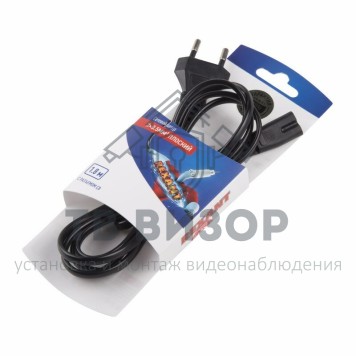 Шнур
 Шнур сетевой 1.8М 2x0.5мм² REXANT  (06-3252) кратно 10 шт-1