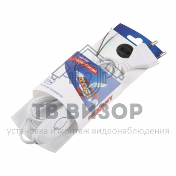 Шнур
 Шнур сетевой 1.8М с выключателем без розетки белый REXANT (06-3251) кратно 10 шт-1