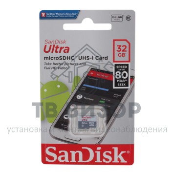 Карта памяти
 SDSQUNS-032G-GN3MA-1
