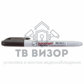Маркер
 Маркер перманентный Crown «Multi Marker Super Slim» 1 мм, черный, пулевидный (08-8001)-1