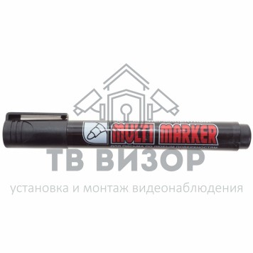 Маркер
 Маркер перманентный Crown «Multi Marker» 3 мм, черный, пулевидный (08-8601)-1