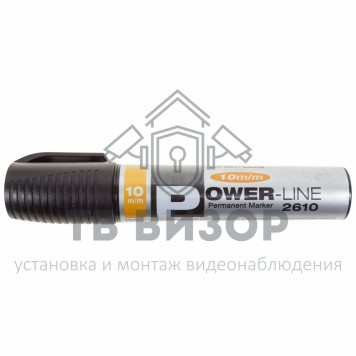Маркер
 Маркер перманентный промышленный Line Plus «PER-2610» 10 мм, черный, скошенный (08-9401)-1
