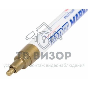 Маркер
 Маркер-краска MunHwa 4 мм, золото, нитрооснова (08-7607)-0