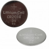 Элемент питания
 Литиевые батарейки CR2016 5 шт. 3 V 80 mAh блистер (30-1106) кратно 5 шт