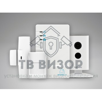 Комплект охранной сигнализации
 Security Hub (комплект с видеокамерой)-0
