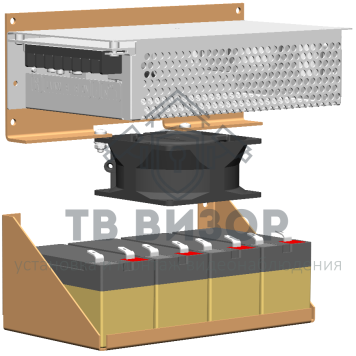 Комплект бесперебойного питания
 КБП-48/150-0