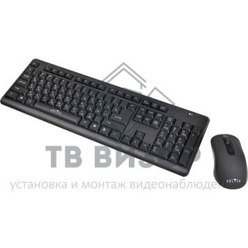 Комплект клавиатура и мышь беспроводной
 OKLICK 270M-0