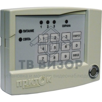 Прибор приёмно-контрольный
 ППКОП 011-8-1-05К Приток-А4(8)-0