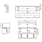 Уголок монтажный Z-образный
 Dorma L+Z для EMC 600 ALH (19860524)