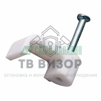 Крепеж кабеля
 Крепеж кабеля   плоский 5мм х 2мм (упак. 50 шт.)  REXANT (07-4205)-0