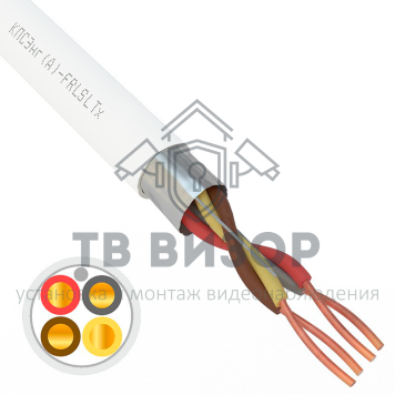 Кабель отгнестойкий
 Кабель КПСЭнг(А)-FRLSLTx 2х2х1,0мм² Арсенал 200м-0