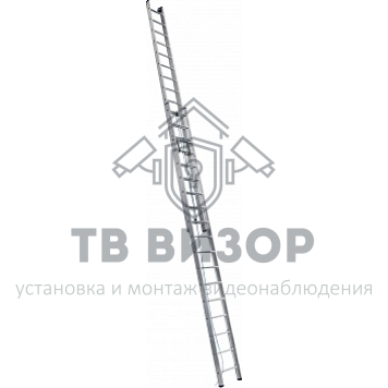 Лестница
 Лестница выдвижная двухсекционная АЛЮМЕТ 3211 2х11 с тросом-0