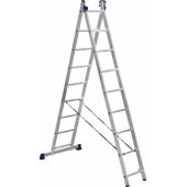 Лестница
 Лестница-стремянка двухсекционная АЛЮМЕТ 5209 2х 9