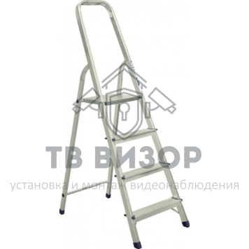 Стремянка
 Стремянка алюминиевая АЛЮМЕТ АМ704 4 ступени-0