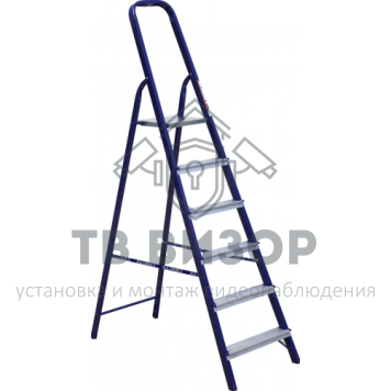 Стремянка
 Стремянка стальная АЛЮМЕТ М8406 6 ступеней профиль 40х20 Стремянка
 Стремянка стальная АЛЮМЕТ М8406 6 ступеней профиль 40х20-0