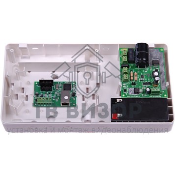 Прибор приемно-контрольный
 Контакт LAN-1