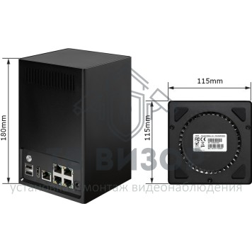 Видеорегистратор сетевой (NVR)
 NSBon-44-0