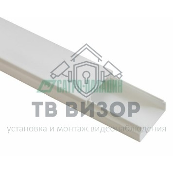 Короб
 Кабель-канал белый 2-й замок в п/э 20х10 (180м/уп) Промрукав-0