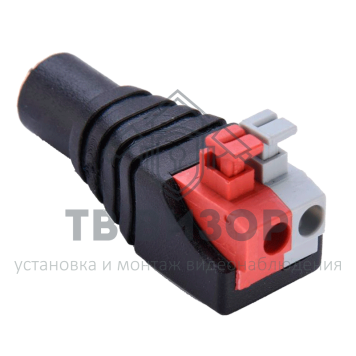Коннектор
 РАЗЪЕМ TS DC гнездо питания с клеммной колодкой, самозажим-1