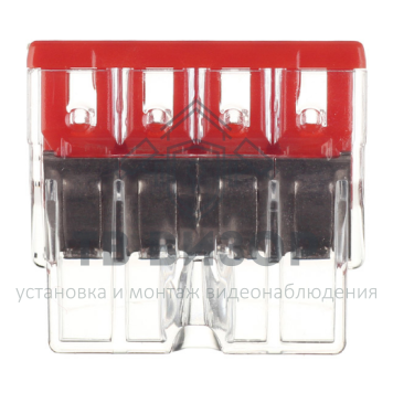 Клемма
 2273-204 ∙ Экcпресс-клемма, 4-проводная до 2,5 мм² WAGO (07-5133)-1