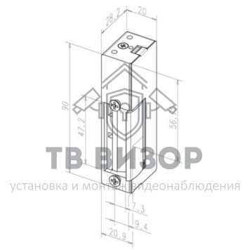 Защёлка электромеханическая
 EFF-EFF 34----------E91-1