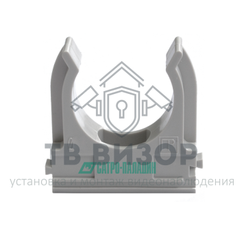 Держатель
 Крепёж-клипса для труб Полистирол д16 (100шт/2000шт уп/кор) Промрукав-0