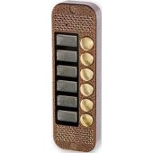 Вызывная видеопанель
 JSB-V086K (медь) OV7960