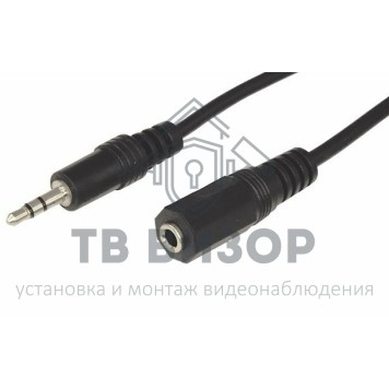 Шнур
 Шнур  3.5мм  гнездо стерео - 3.5мм  штекер стерео  1.5М  REXANT (17-4003)-0