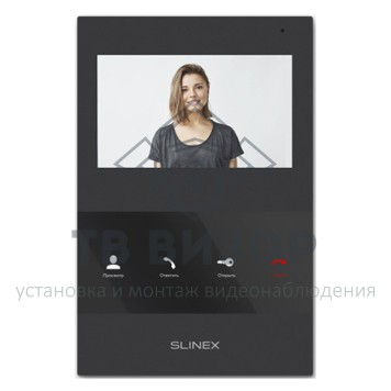 Монитор видеодомофона
 SQ-04M (черный)-0